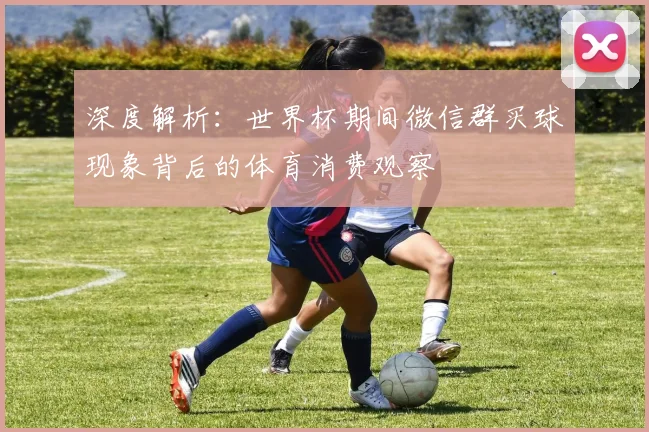 深度解析：世界杯期间微信群买球现象背后的体育消费观察